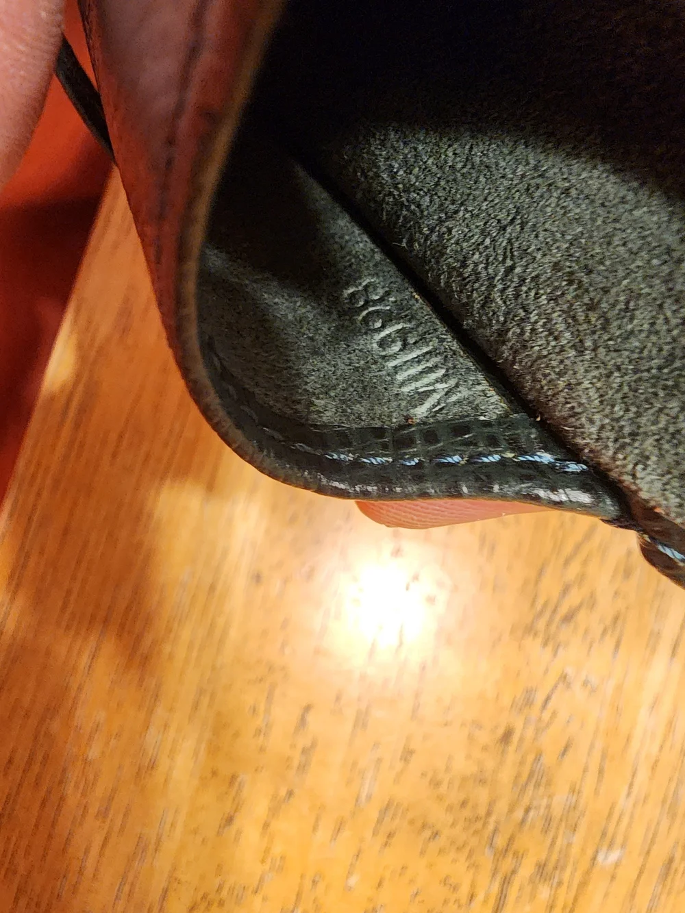 Louis Vuitton Taiga leather Étui Stylo pen case in Forest Green
